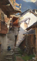 En el valle del Ródano, 1896